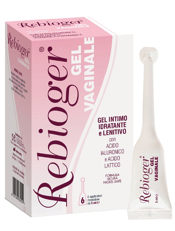 REBIOGER GEL VAGINALE 6 APPLICATORI MONODOSE DA 5 ML - farmaidea24.com