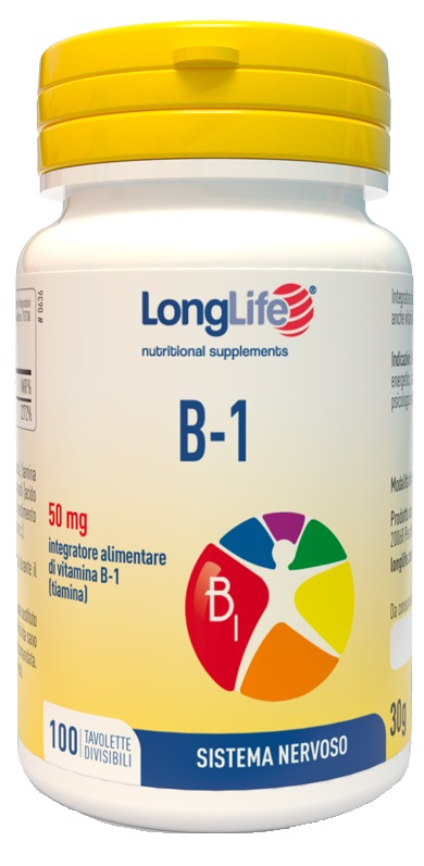 LONGLIFE B1 100 TAVOLETTE DIVISIBILI - farmaidea24.com