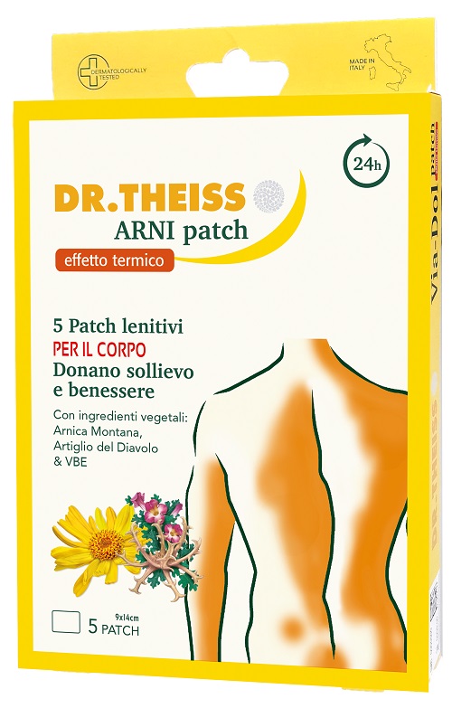 THEISS ARNI PATCH EFFETTO TERMICO 5 PEZZI - farmaidea24.com
