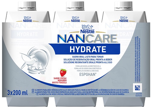NANCARE HYDRATE LIQUIDO 3 PEZZI DA 200 ML - farmaidea24.com