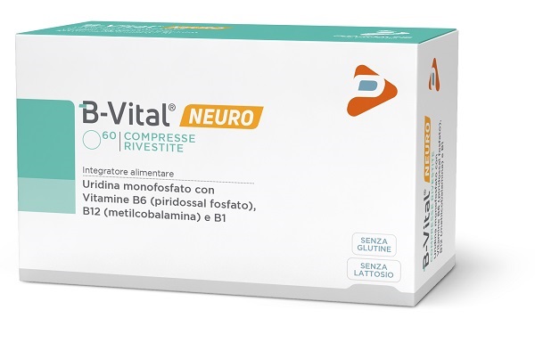 B-VITAL NEURO 60 COMPRESSE RIVESTITE DA 600 MG - farmaidea24.com