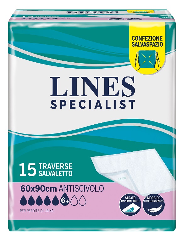 TRAVERSA LINES SPECIALIST 60X90 CM 15 PEZZI - farmaidea24.com
