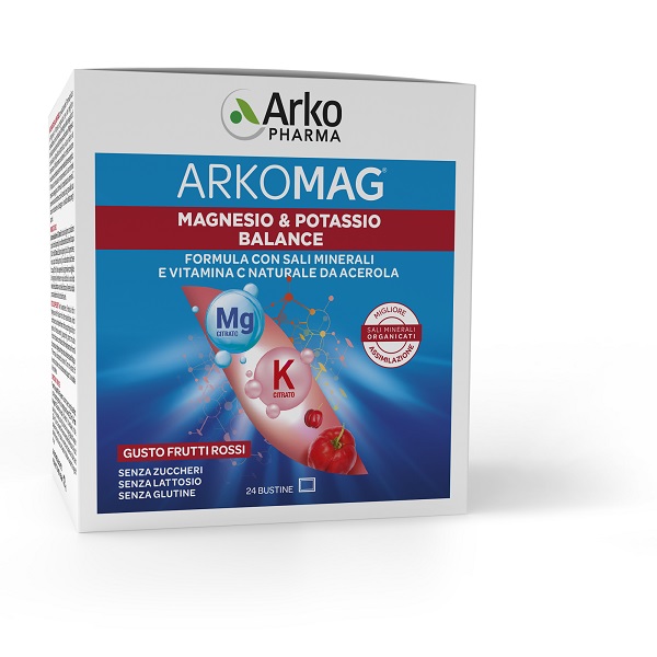 ARKOMAG MAGNESIO & POTASSIO BALANCE 24 BUSTINE - farmaidea24.com