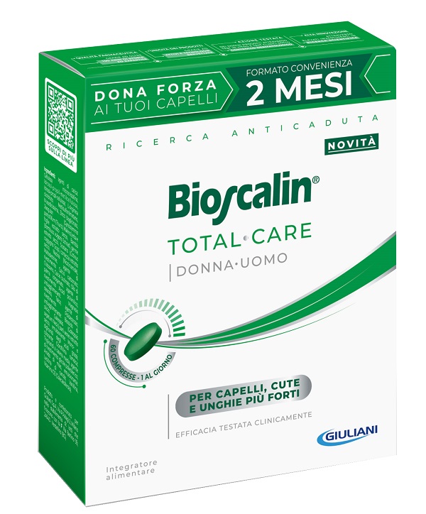BIOSCALIN TOTAL CARE 60 COMPRESSE - farmaidea24.com