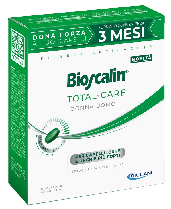 BIOSCALIN TOTAL CARE 90 COMPRESSE - farmaidea24.com