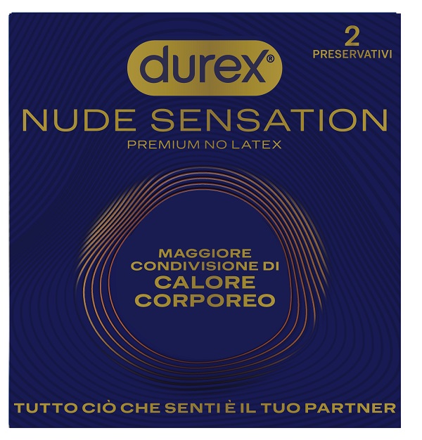 PRESERVATIVO DUREX NUDE SENSATION 2 PEZZI - farmaidea24.com