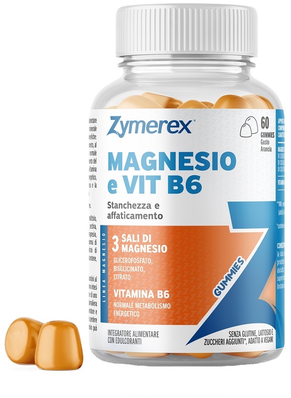 ZYMEREX MAGNESIO E VIT B6 60 GUMMIES - farmaidea24.com