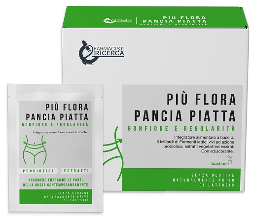 FPR PIU' FLORA PANCIA PIATTA GONFIORE E REGOLARITA' 10 BUSTINE - farmaidea24.com