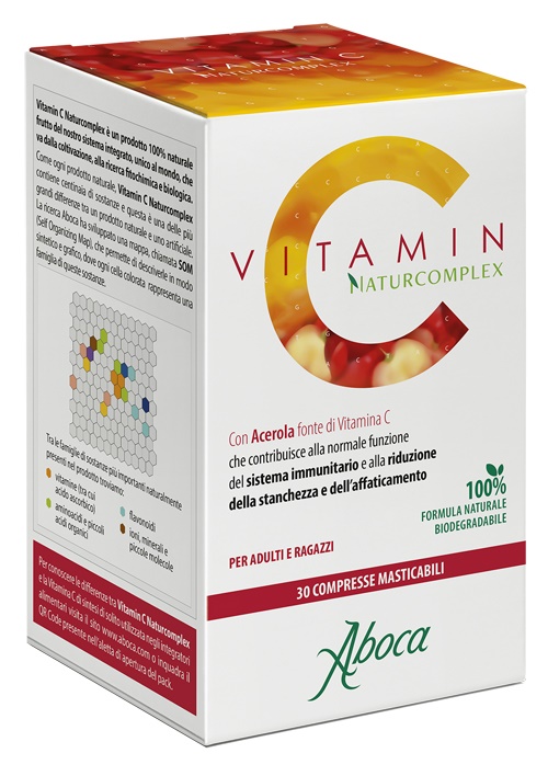 VITAMIN C NATURCOMPLEX 30 COMPRESSE DA 2 G - farmaidea24.com