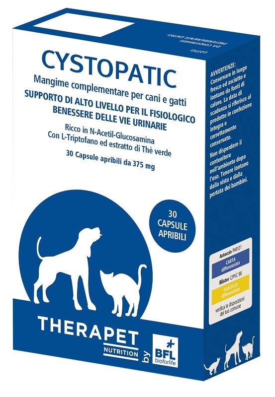 CYSTOPATIC THERAPET 30 CAPSULE - farmaidea24.com