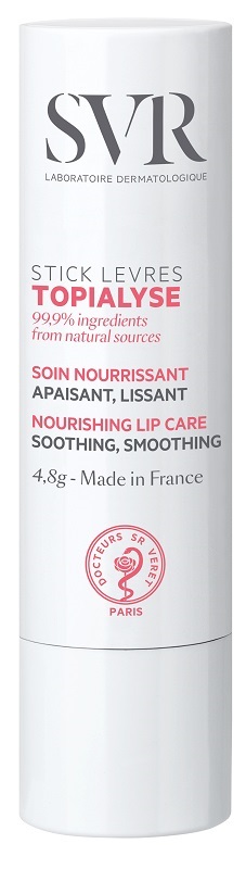 TOPIALYSE STICK LEVRES NOURISHING LIP CARE SOOTHING SMOOTHING 4,8 G - farmaidea24.com