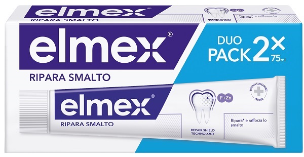 ELMEX RIPARA SMALTO 2 PEZZI 75 ML - farmaidea24.com