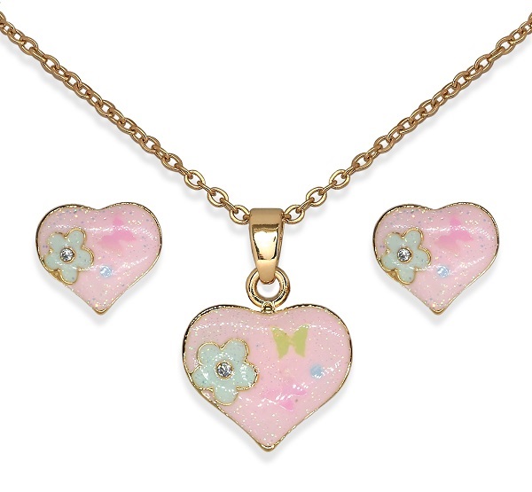 BJS021 PARURE BE MY FRIEND GOLD PLATED - farmaidea24.com