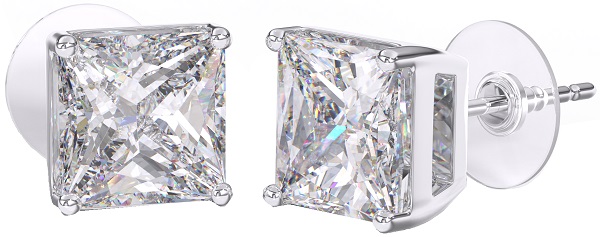 BJT382 ORECCHINO QUEEN MARGARET 8MM STAINLESS STEEL - farmaidea24.com