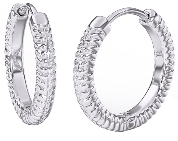 BJT386 ORECCHINO QUEEN ANNE 18MM STAINLESS STEEL - farmaidea24.com