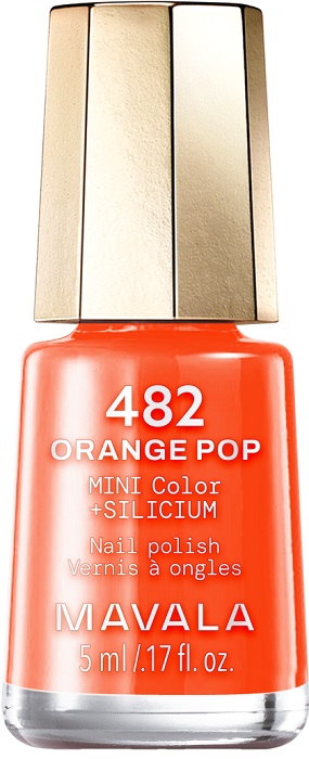 MAVALA MINICOLOR 482 ORANGE POP 5 ML - farmaidea24.com