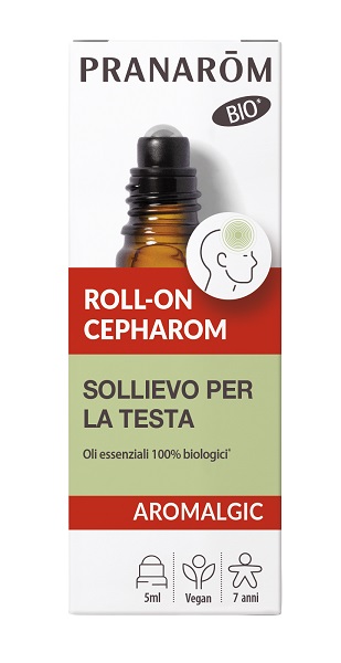 PRANAROM ROLL ON CEPHAROM HEAD TENSION AROMALGIC 5 ML - farmaidea24.com