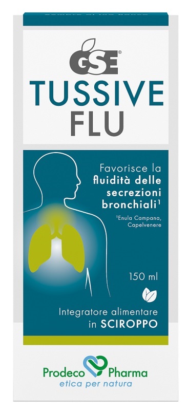 GSE TUSSIVE FLU 150 ML - farmaidea24.com