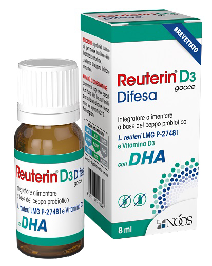 REUTERIN D3 DIFESA GOCCE CON DHA 8 ML - farmaidea24.com