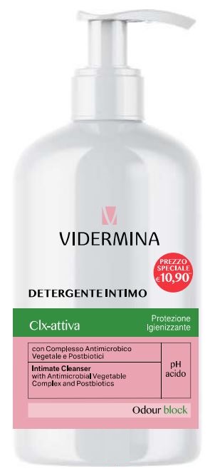 VIDERMINA CLX DETERGENTE INTIMO 500 ML NUOVA FORMULAZIONE SPECIAL PRICE - farmaidea24.com
