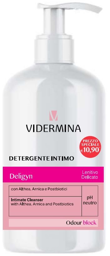 VIDERMINA DELIGYN DETERGENTE INTIMO 500 ML NUOVA FORMULAZIONE SPECIAL PRICE - farmaidea24.com