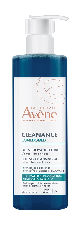 AVENE CLEANANCE COMED GEL DETERGENTE PEELING 400 ML - farmaidea24.com