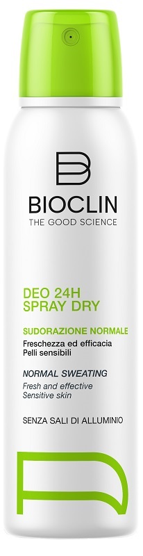 BIOCLIN DEO 24H SPRAY DRY NUOVA FORMULA 150 ML - farmaidea24.com