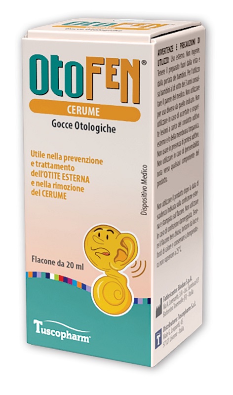 OTOFEN CERUME GOCCE OTOLOGICHE 20 ML - farmaidea24.com