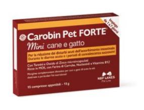 CAROBIN PET FORTE MINI 15 COMPRESSE - farmaidea24.com