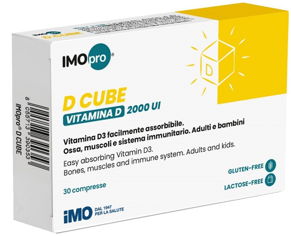 IMOPRO D CUBE 30 COMPRESSE 600 MG - farmaidea24.com
