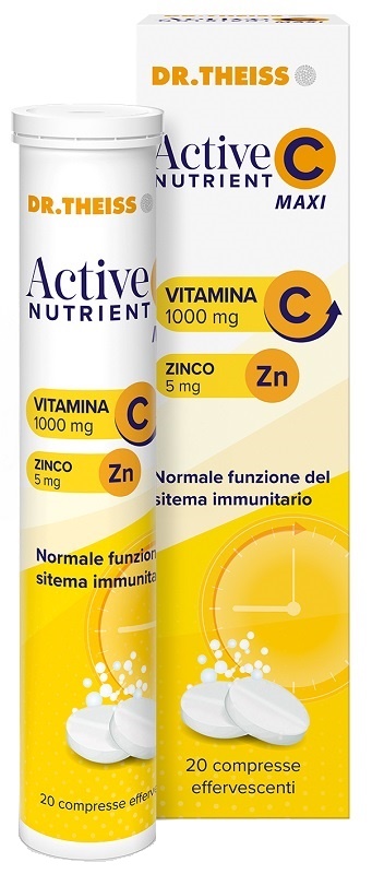 THEISS ATIVE NUTRIENT C-MAXI 20 COMPRESSE EFFERVESCENTI - farmaidea24.com