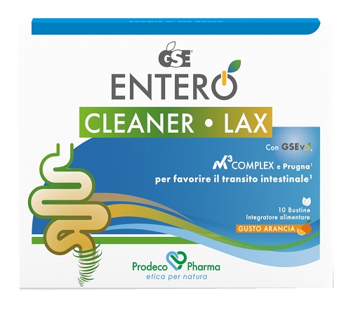 GSE ENTERO CLEANER LAX 10 BUSTINE - farmaidea24.com