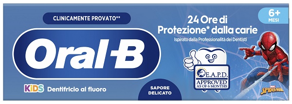 ORALB DENTIFRICIO KIDS SPIDERMAN 60 ML - farmaidea24.com