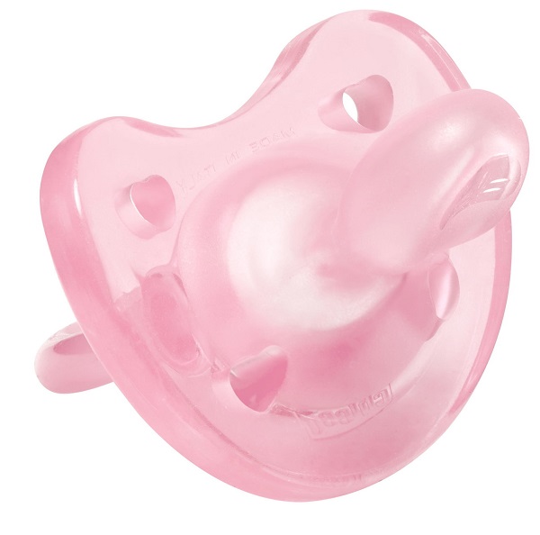 CHICCO GOMMOTTO IN SILICONE GIRL 6-16 MESI 1 PEZZO - farmaidea24.com
