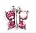 ORECCHINI STERILI IN848S2 FARFALL CRISTAL ROSA - farmaidea24.com