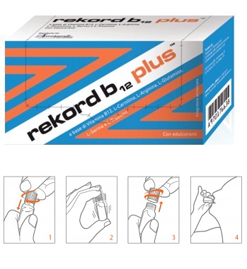 REKORD B12 PLUS 10 FLACONCINI 10 ML - farmaidea24.com