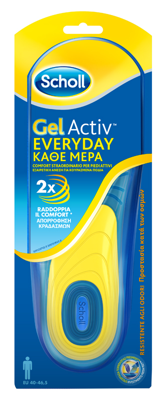SCHOLL GEL ACTIV EVERYDAY UOMO - farmaidea24.com