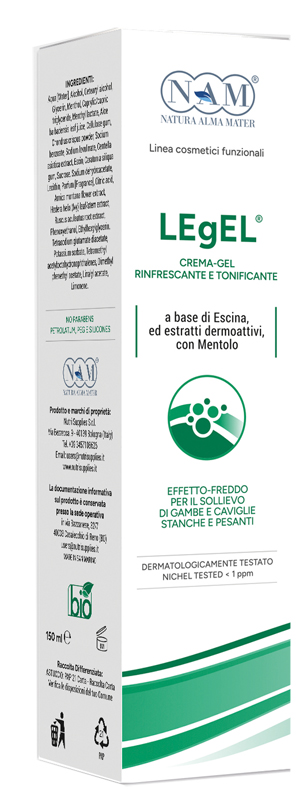 LEGEL CREMA-GEL RIFRESCANTE E TONIFICANTE PER GAMBE 150 ML - farmaidea24.com