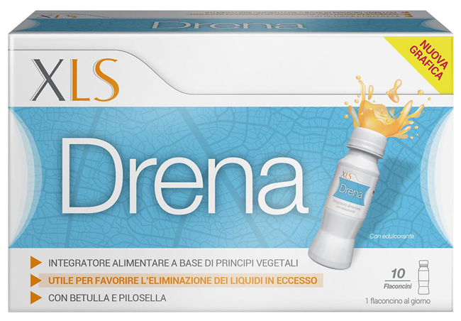 XLS DRENA 10 FLACONCINI X 10 ML - farmaidea24.com