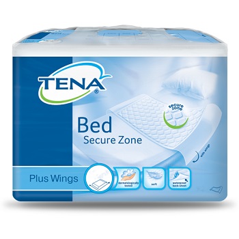TRAVERSA PER INCONTINENZA TENA BED PLUS RIMBOCCABILE 80X180 CM PLUS 20 PEZZI - farmaidea24.com