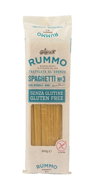 RUMMO SPAGHETTI N3 DI RISO INTEGRALE E MAIS 400 G - farmaidea24.com