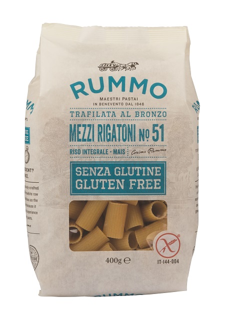 RUMMO MEZZI RIGATONI N51 DI RISO INTEGRALE E MAIS 400 G - farmaidea24.com