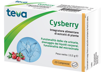 CYSBERRY TEVA 20 COMPRESSE - farmaidea24.com