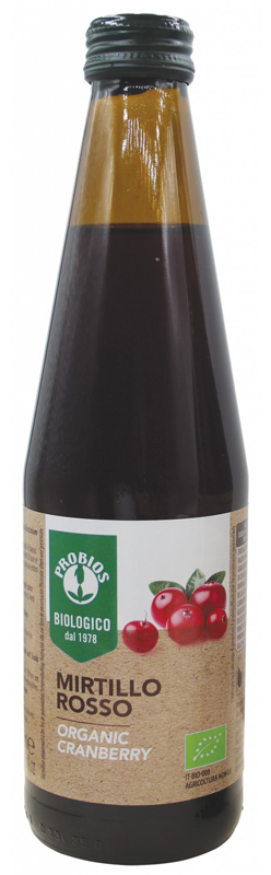 SUCCO DI CRANBERRY MIRTILLO ROSSO 330 ML - farmaidea24.com
