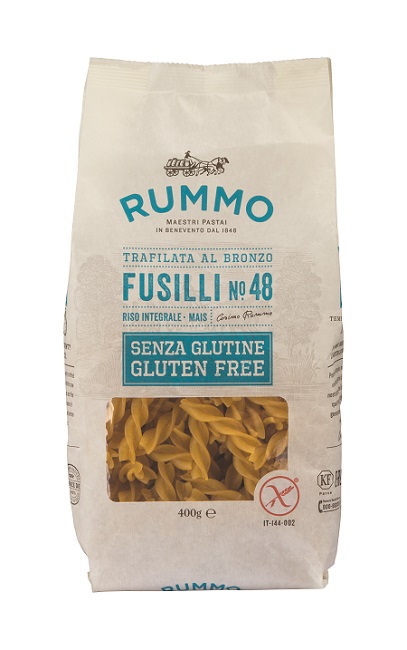 RUMMO FUSILLI N48 DI RISO INTEGRALE E MAIS 400 G - farmaidea24.com