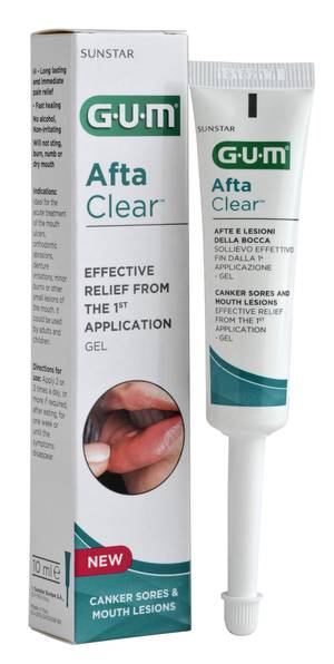 GUM AFTACLEAR GEL 10 ML - farmaidea24.com