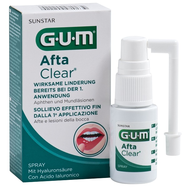 GUM AFTACLEAR SPRAY 15 ML - farmaidea24.com