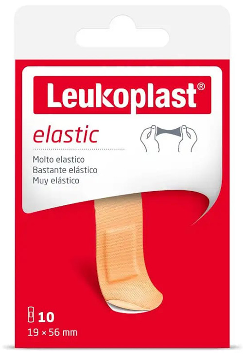 LEUKOPLAST ELASTIC 56X19 10 PEZZI - farmaidea24.com