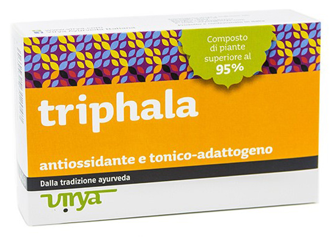 TRIPHALA VIRYA 60 COMPRESSE 500MG - farmaidea24.com