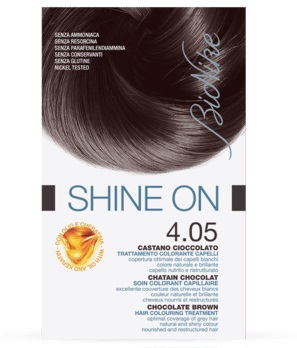 BIONIKE SHINE ON TRATTAMENTO COLORANTE CAPELLI CASTANO CIOCCOLATO 4.05 - farmaidea24.com